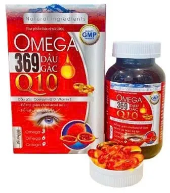 Omega 369 Q10 - đỏ - Mediphar Vĩnh Phúc chai